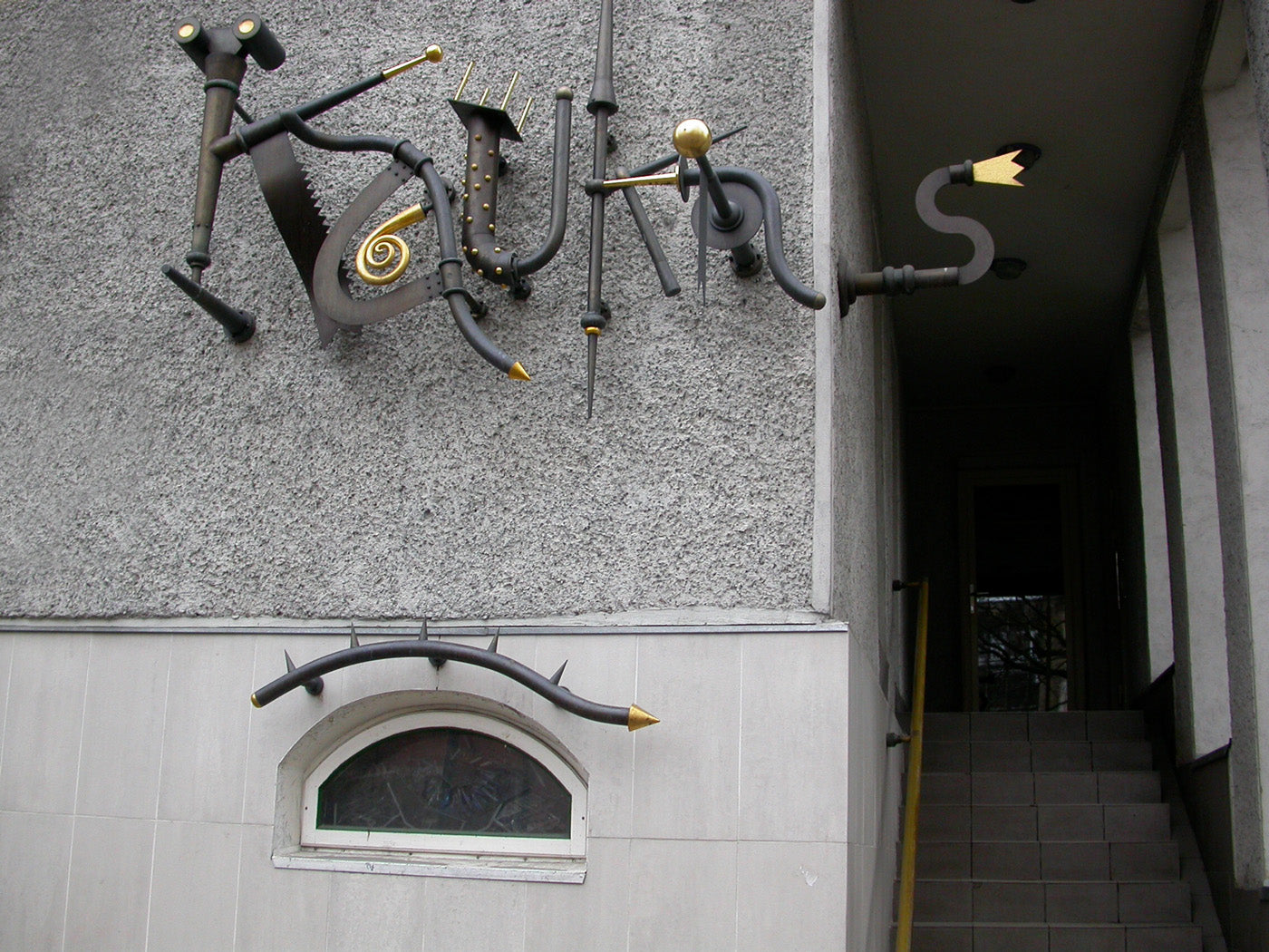 In Architecture Other Spaces, caffe Kaukas, in town Šiauliai - ROMUALDAS INČIRAUSKAS