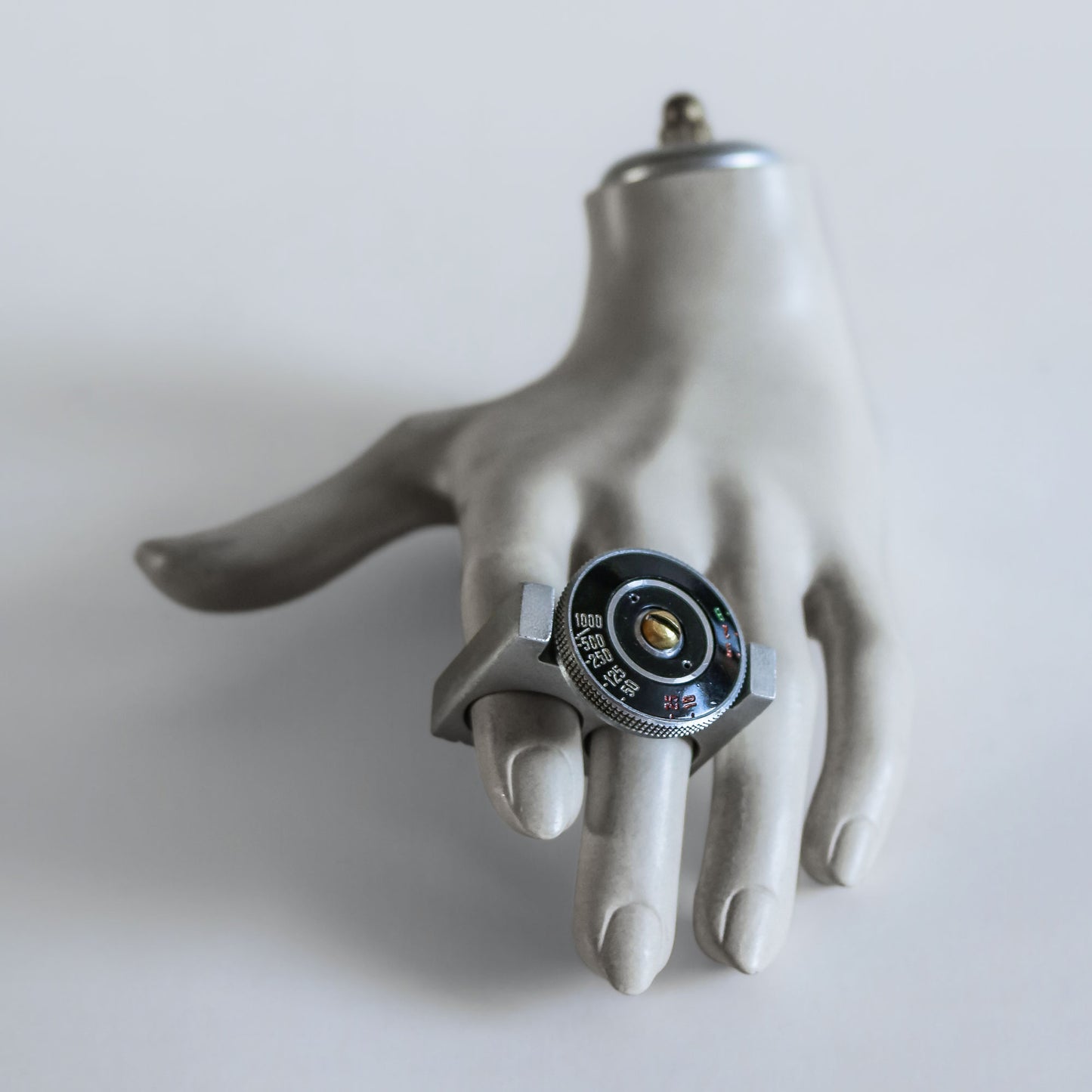 Conceptual Jewelry Steampunk Rings (2 holes) - ROMUALDAS INČIRAUSKAS