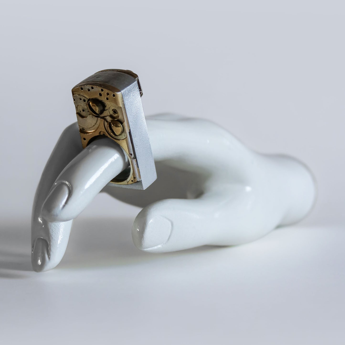 Conceptual Jewelry Steampunk Rings (1 hole) - ROMUALDAS INČIRAUSKAS