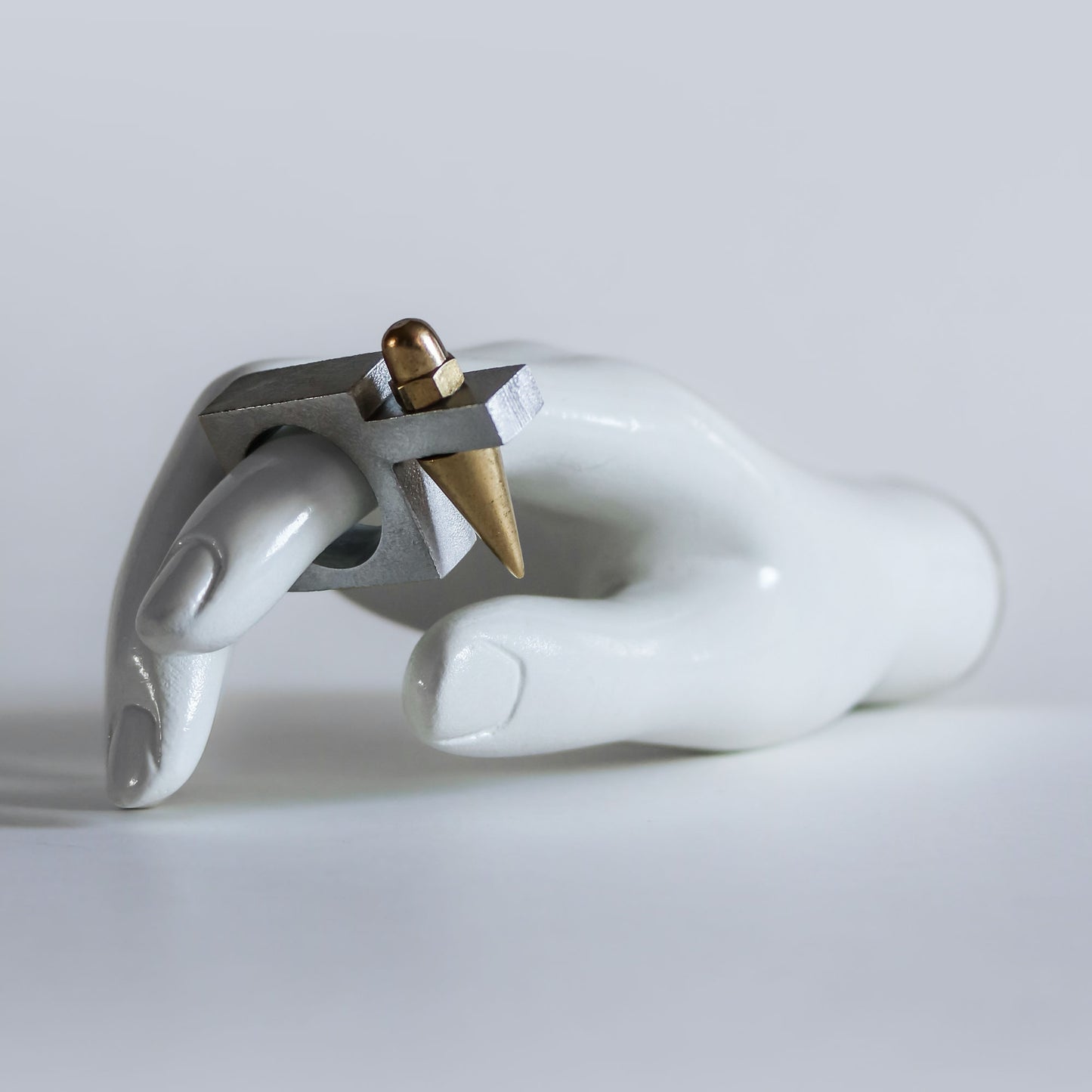Conceptual Jewelry Steampunk Rings (1 hole) - ROMUALDAS INČIRAUSKAS
